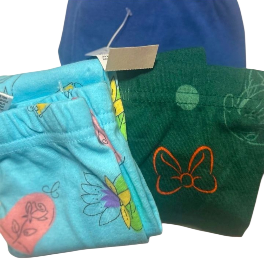 💫NWT Cloud Island Toddler’s Bundle of 3 Leggings 12M